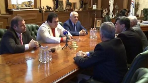 ԲՀԿ նախագահ Գագիկ Ծառուկյանը հանդիպել է ՀԺԿ ներկայացուցիչների հետ